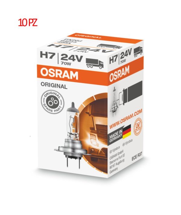 Osram, 64215, Original Line H7 LKW, Lampadine 24V, 70W