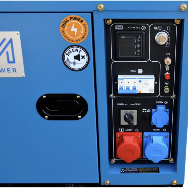 Gruppo elettrogeno Supersilenziato CGM S 9000 DUAL (9 KVA) - immagine 2