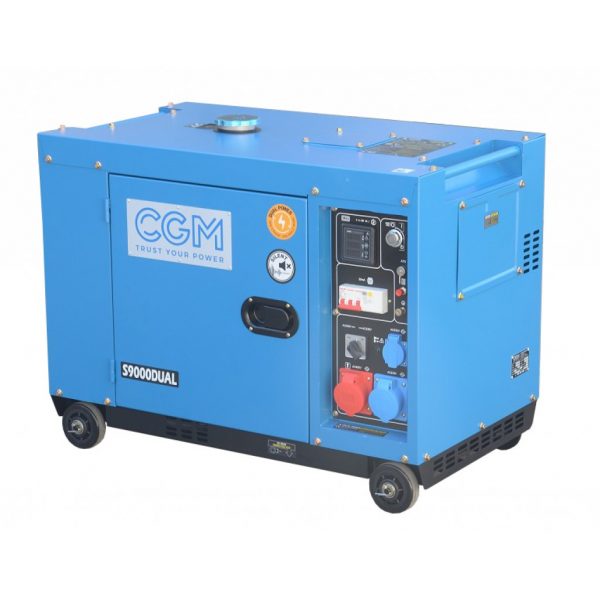 Gruppo elettrogeno Supersilenziato CGM S 9000 DUAL (9 KVA)