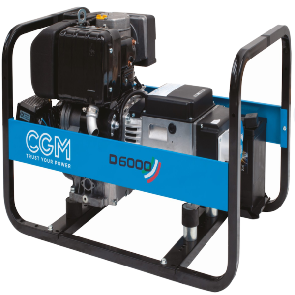 Gruppo elettrogeno CGM D6000 Diesel (6 KVA)
