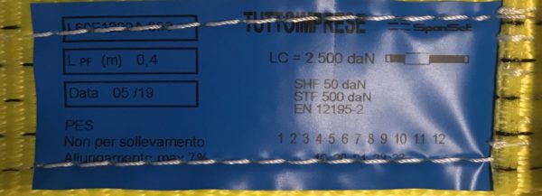 Sistema di ancoraggio ERGO Spanset (gancio uncino) - immagine 3