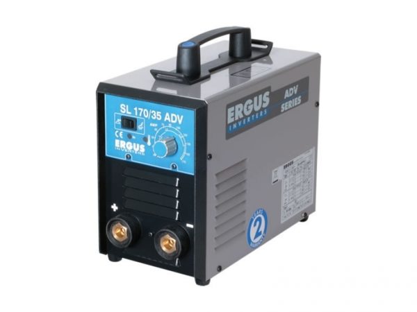 Saldatrice ad inverter Ergus 170/35 con scheda protettiva